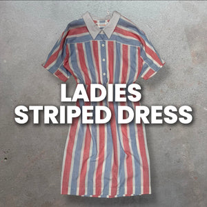 50 x LADIES STRIPED DRESS