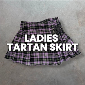 50 x LADIES TARTAN SKIRT
