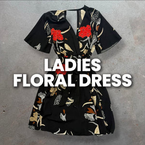 50 x LADIES FLORAL DRESS