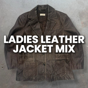 20 x LADIES LEATHER JACKET MIX - SACKS